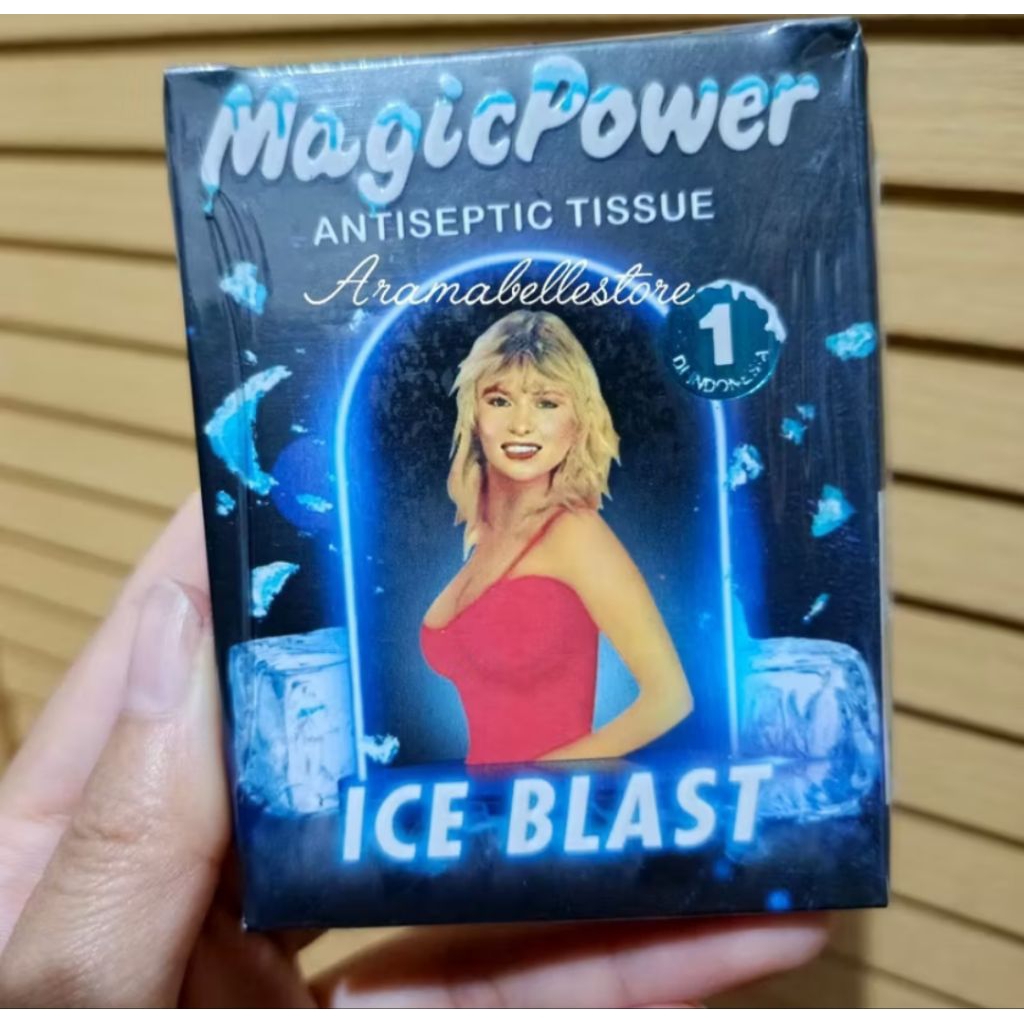 ICE BLAST tisu antiseptik 6sachet