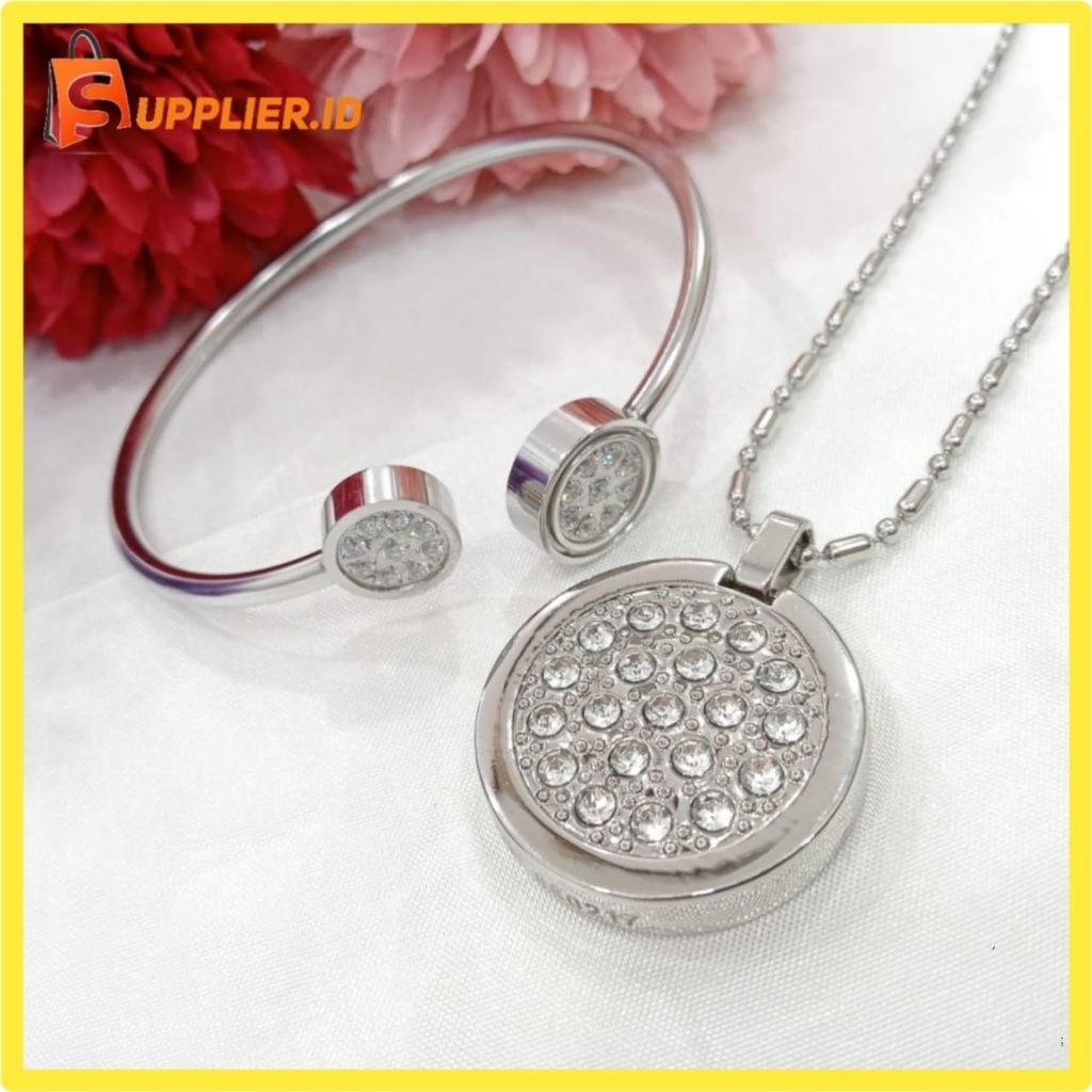 Set Gelang Kalung Kesehatan Pendant