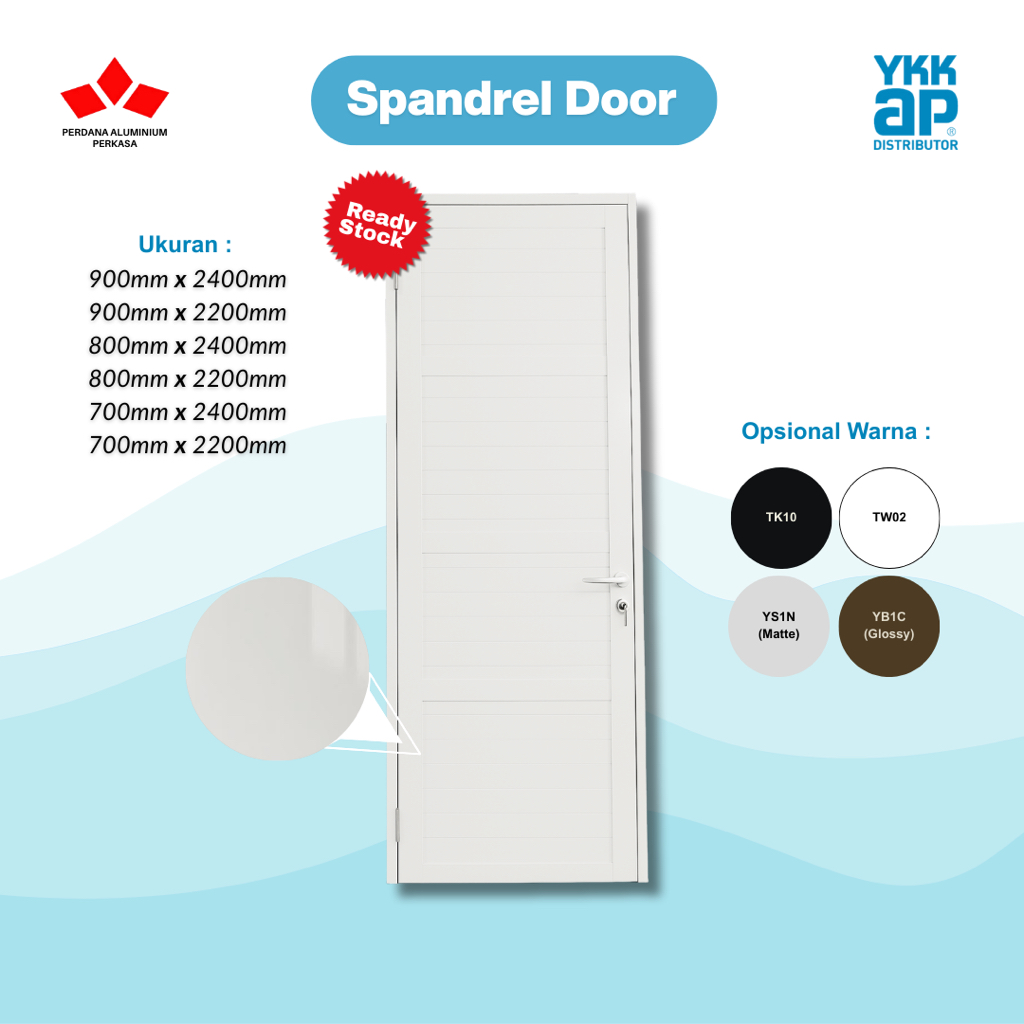 PINTU SPANDREL (SF BAR SERIES) BY YKK AP