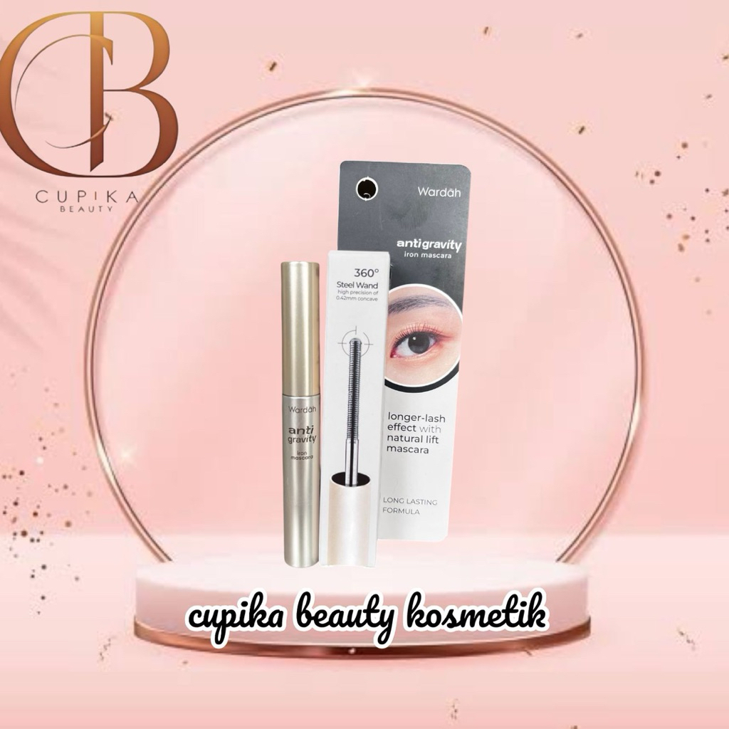au,ox] WARDAH anti gravity iron mascara 360 steel wand - waterproof tebal lentik dan tahan lama
