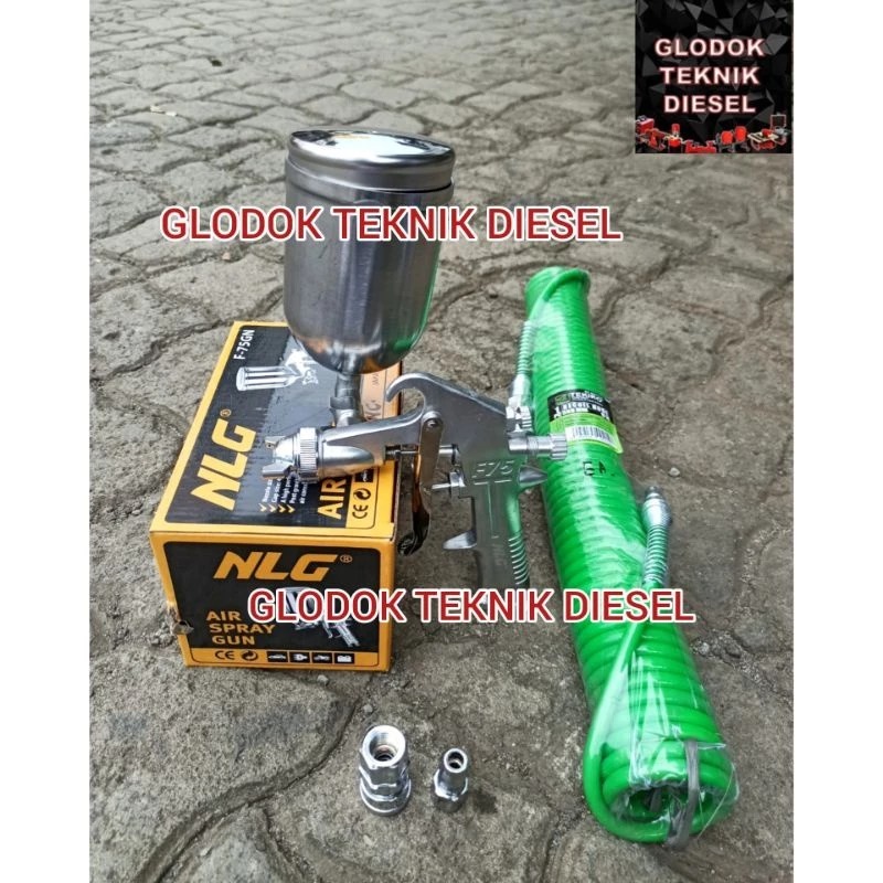 PAKET KOMPRESOR CAT TABUNG ATAS KUALITAS TERBAIK