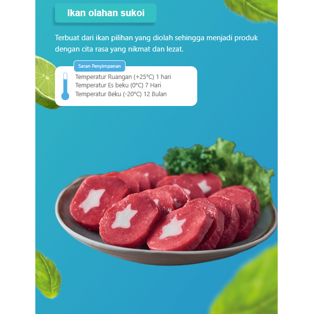 ILM Tempura bentuk Sukoi 500 Gr