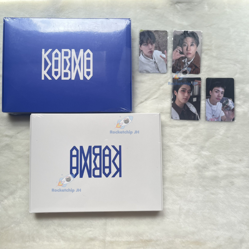 [READY STOCK] Stray Kids Karma Standard ver (Hooray / Ceremony) POB Makestar Changbin, Han, Seungmin