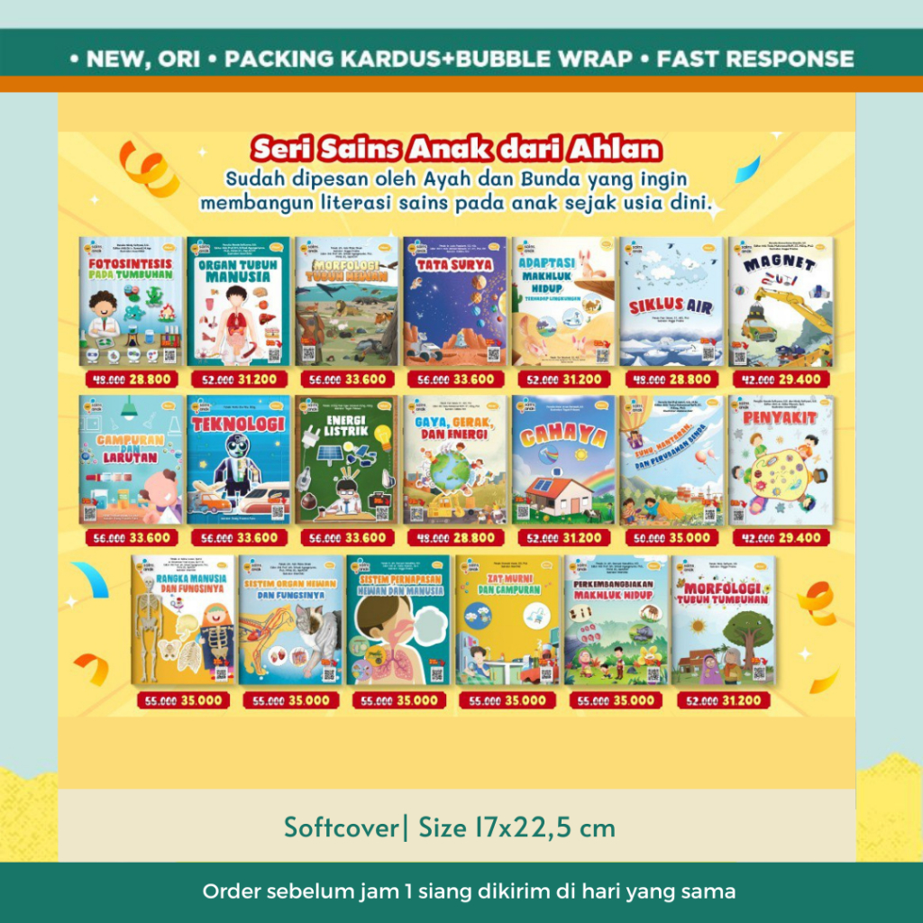 Buku Sains Ahlan Buku Sains Anak SD