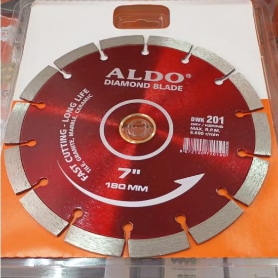 MATA PISAU POTONG KERAMIK BETON GRANIT 7" (180MM) / Diamond Wheel Kering