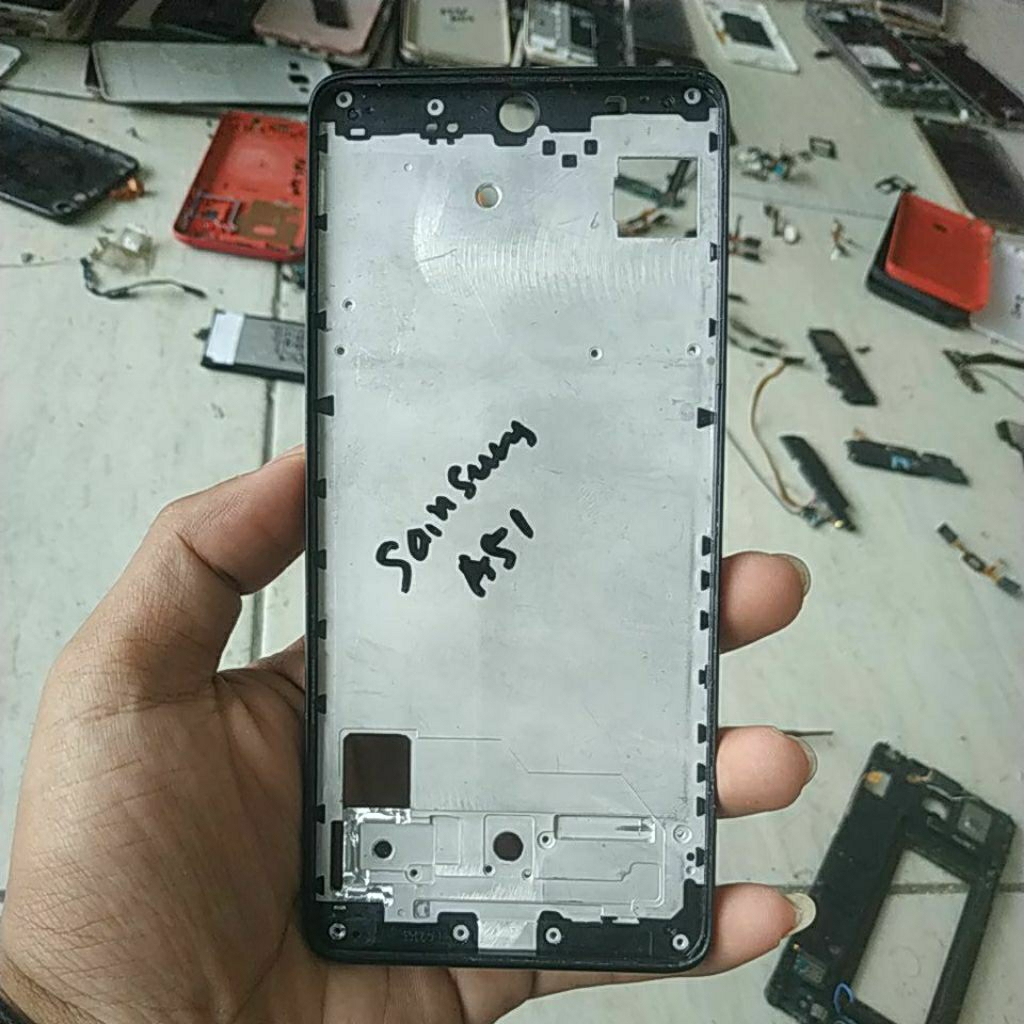 frame only bekas Samsung a51