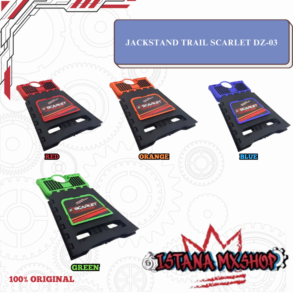 Jackstand DZ - 03 Supermoto Scarlet