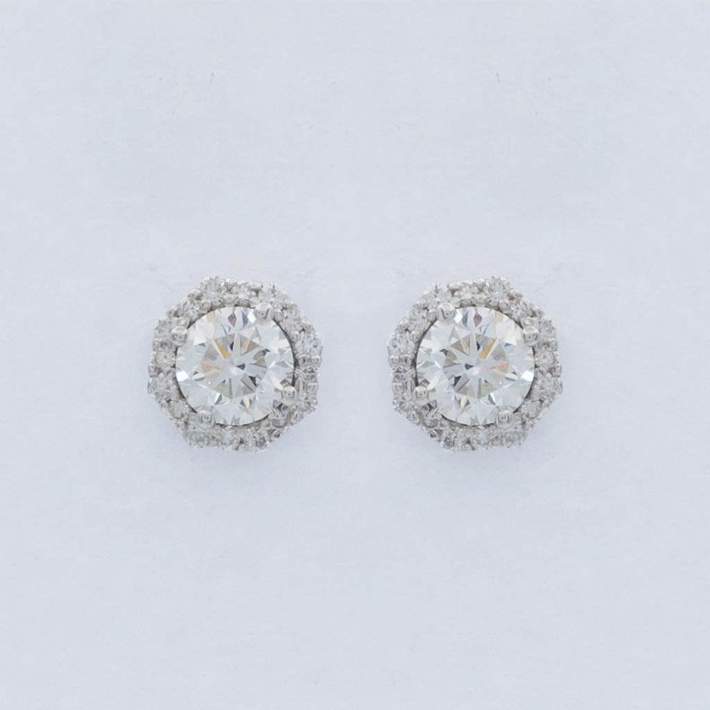 Anting Berlian GIA Hexa
