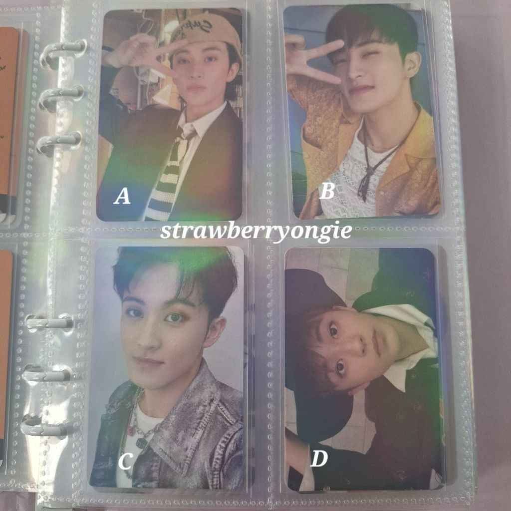 [ready] official pc mark nct dream 127 u cherry bomb istj ccomazz murah