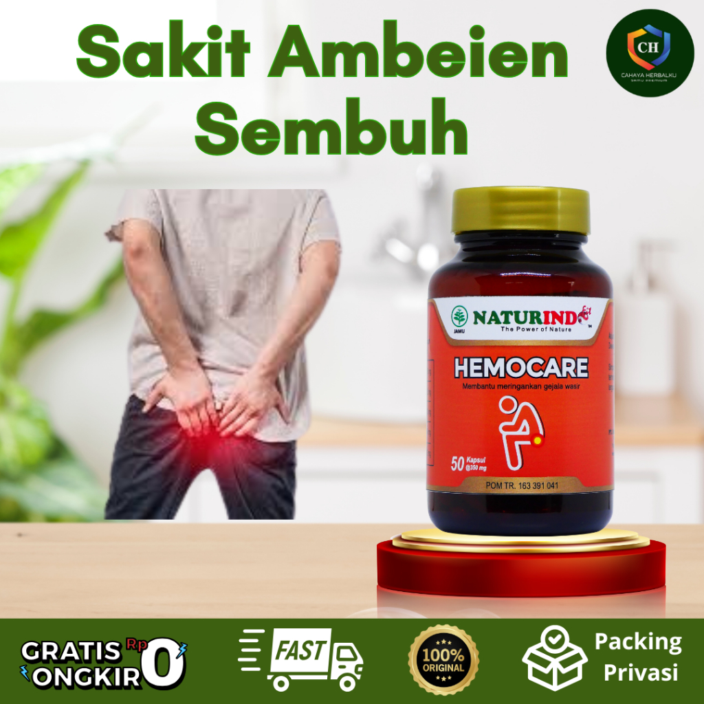 Obat Ambeien Wasir Fistula Ani Hemocare Ampuh BPOM