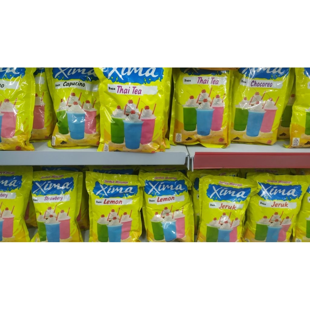Serbuk Minuman Xima Aneka Varian Rasa 500gr