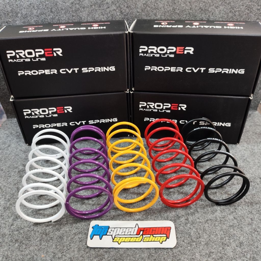 PER CVT PROPER PER UKURAN 1000rpm / 1200rpm / 1500rpm / 1800rpm / 2000rpm BUAT HONDA BEAT / SCOOPY /