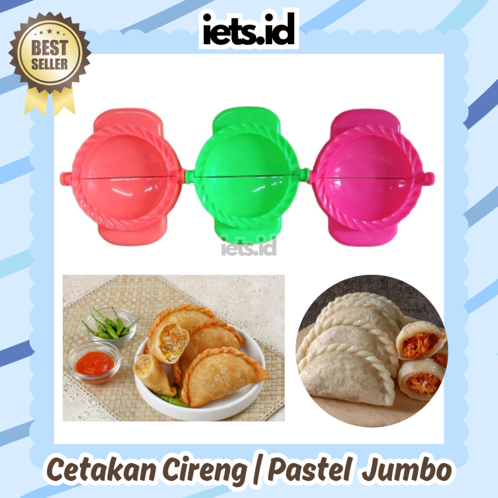 Cetakan Pastel Besar | Cetakan Pangsit Cetakan Dumpling Cireng Isi Ayam Cetakan Cireng Isi Besar Teb
