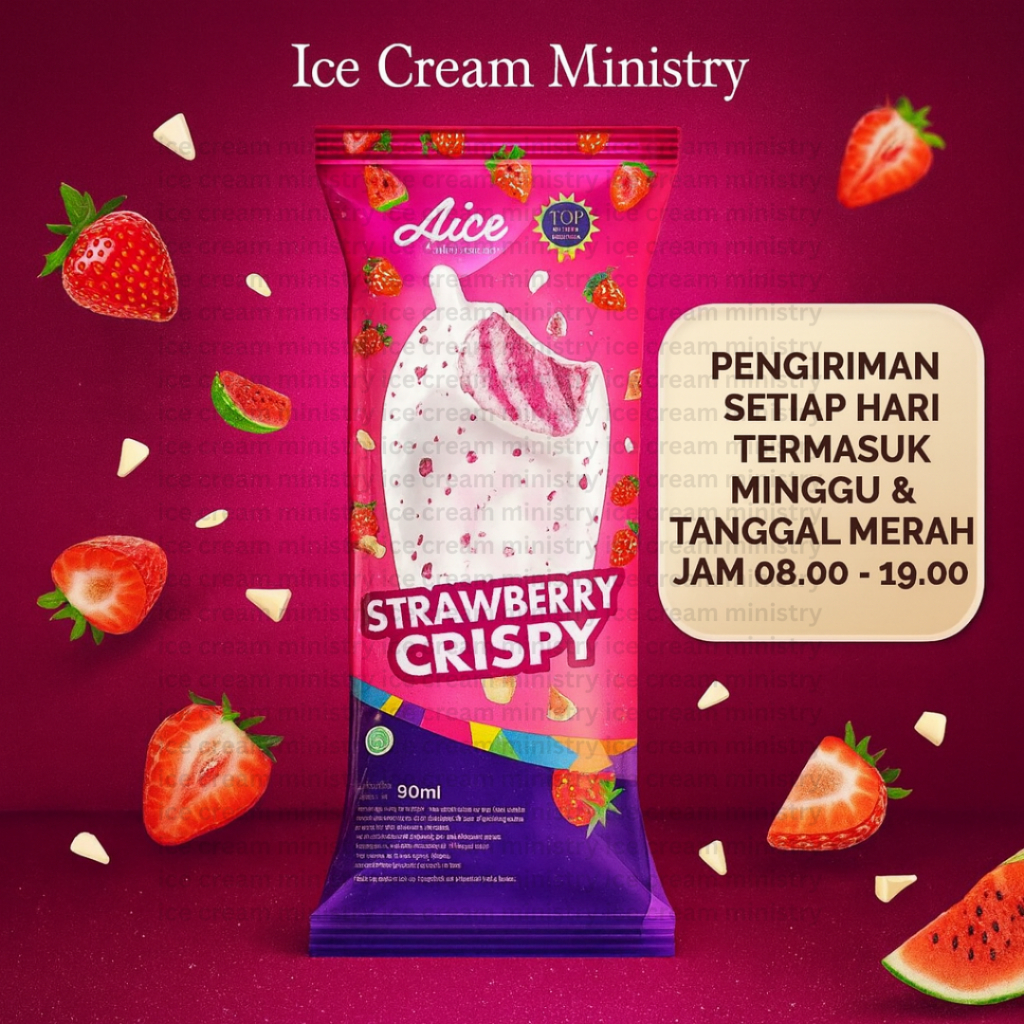 Aice Strawberry Crispy
