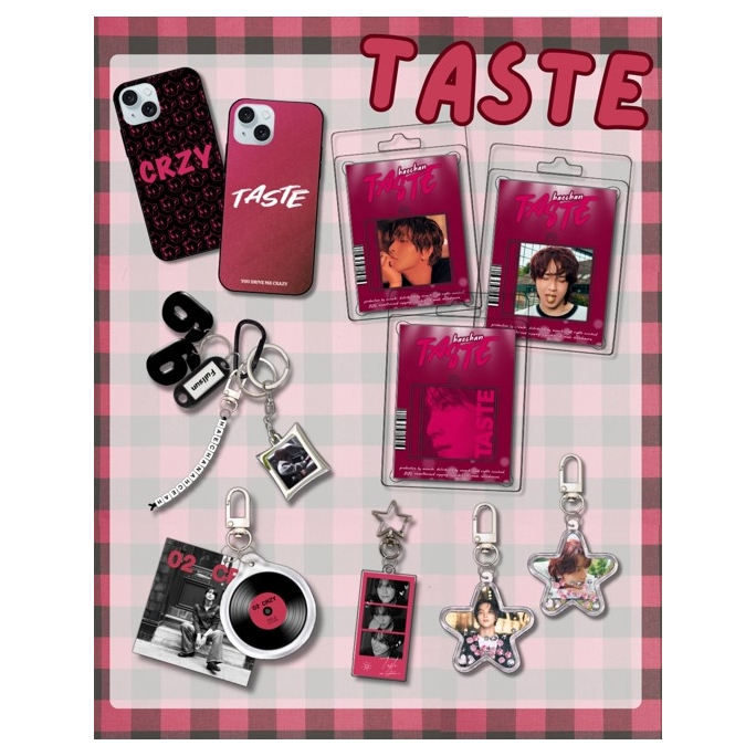 Haechan NCT Taste Phone Case Casing HP NFC Album Acrylic Keychain Ganci Akrilik Fan Made Merchandise