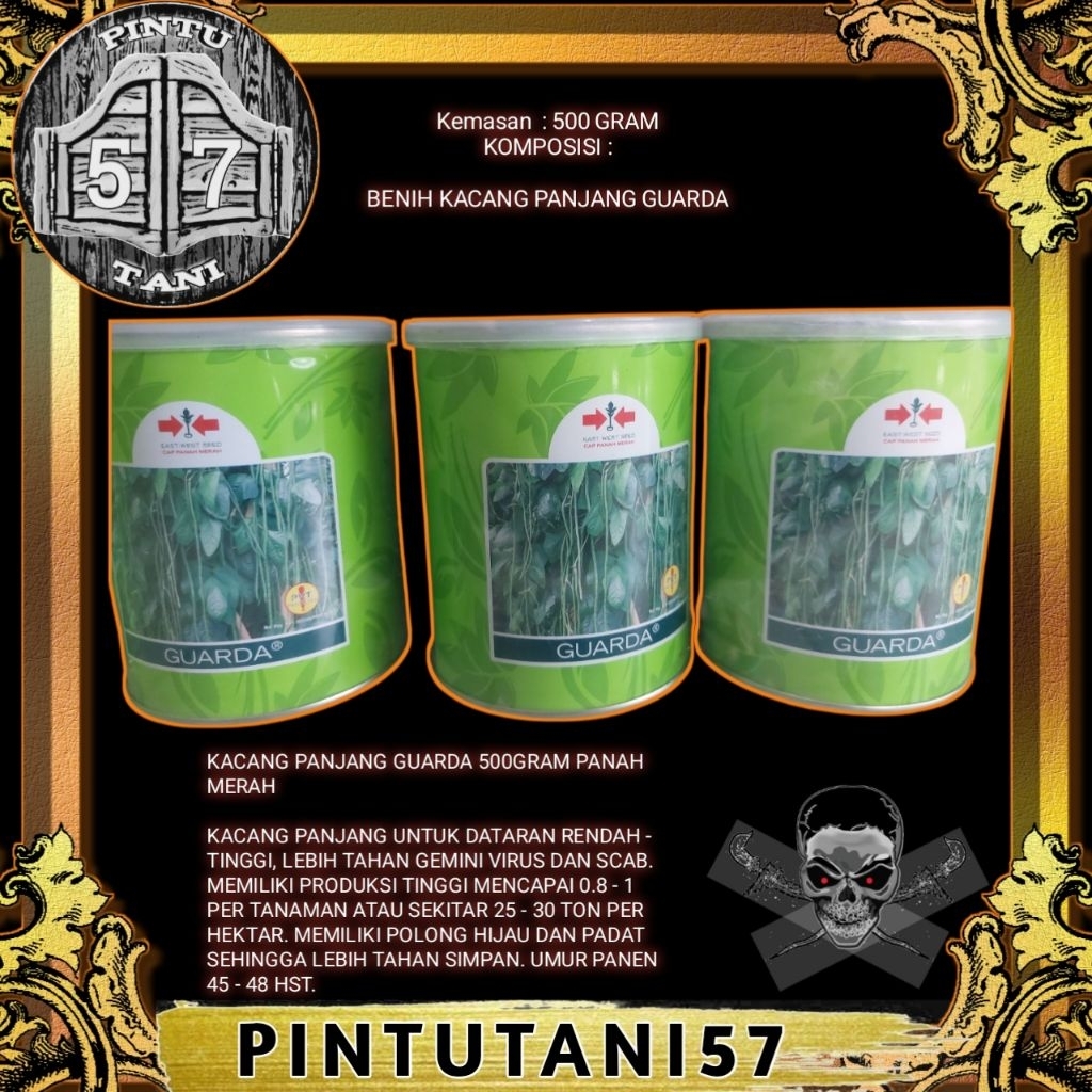 KACANG PANJANG GUARDA 500GRAM PANAH MERAH