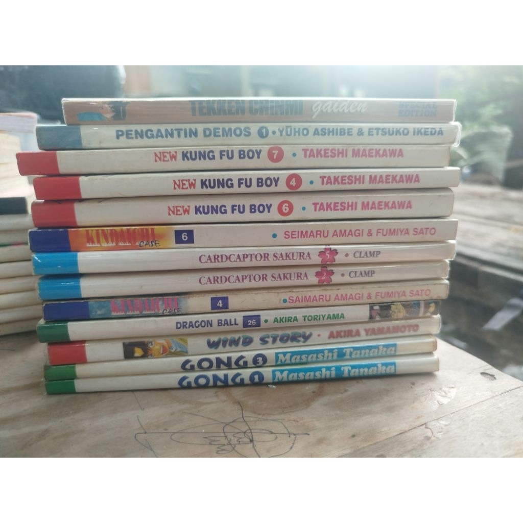 komik cabutan gong, kungfu boy