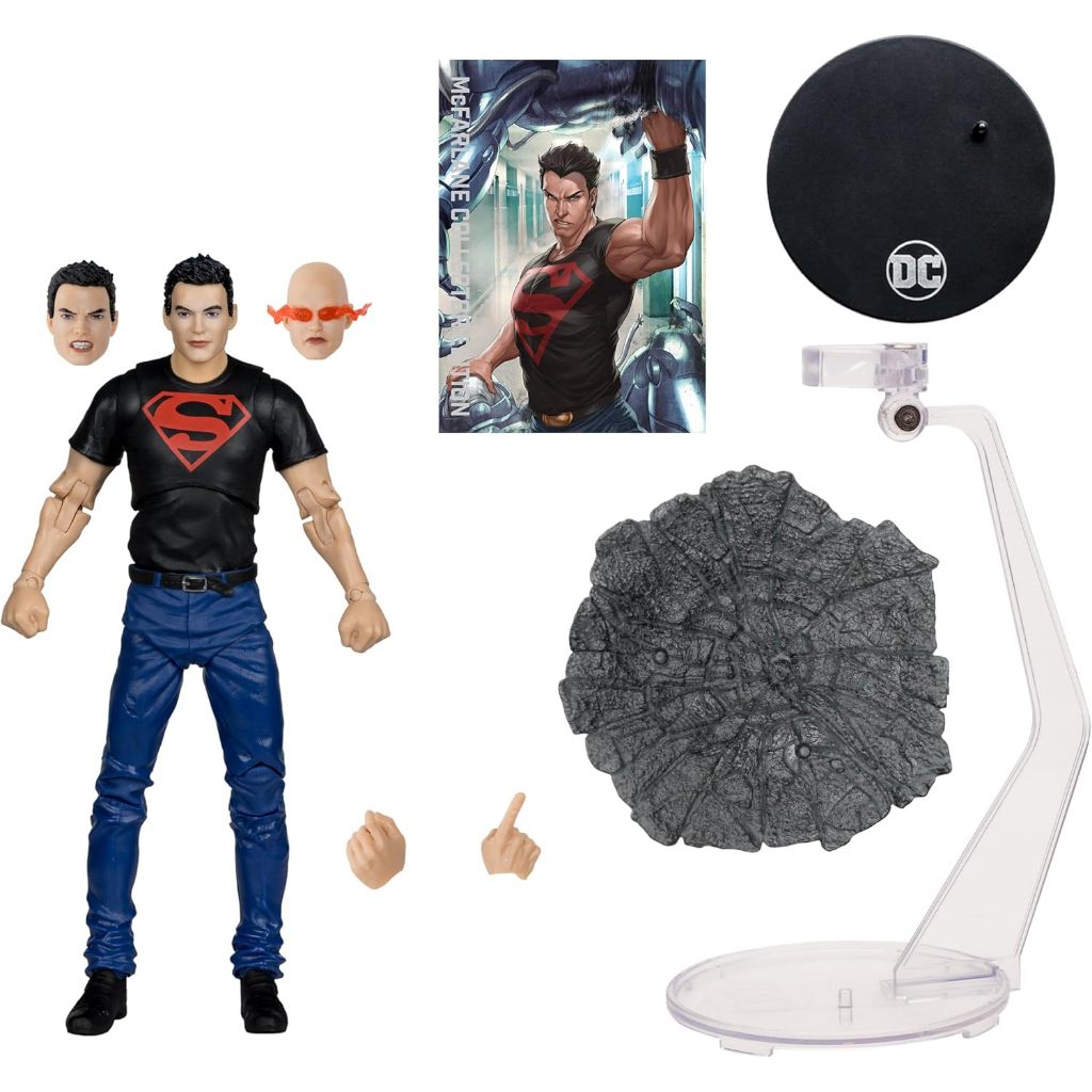 TERPERCAYA MAINAN MCFARLANE - DC MULTIVERSE CONNER KENT (TEEN TITANS) FIGUR 7 INCI EDISI KOLEKTOR
