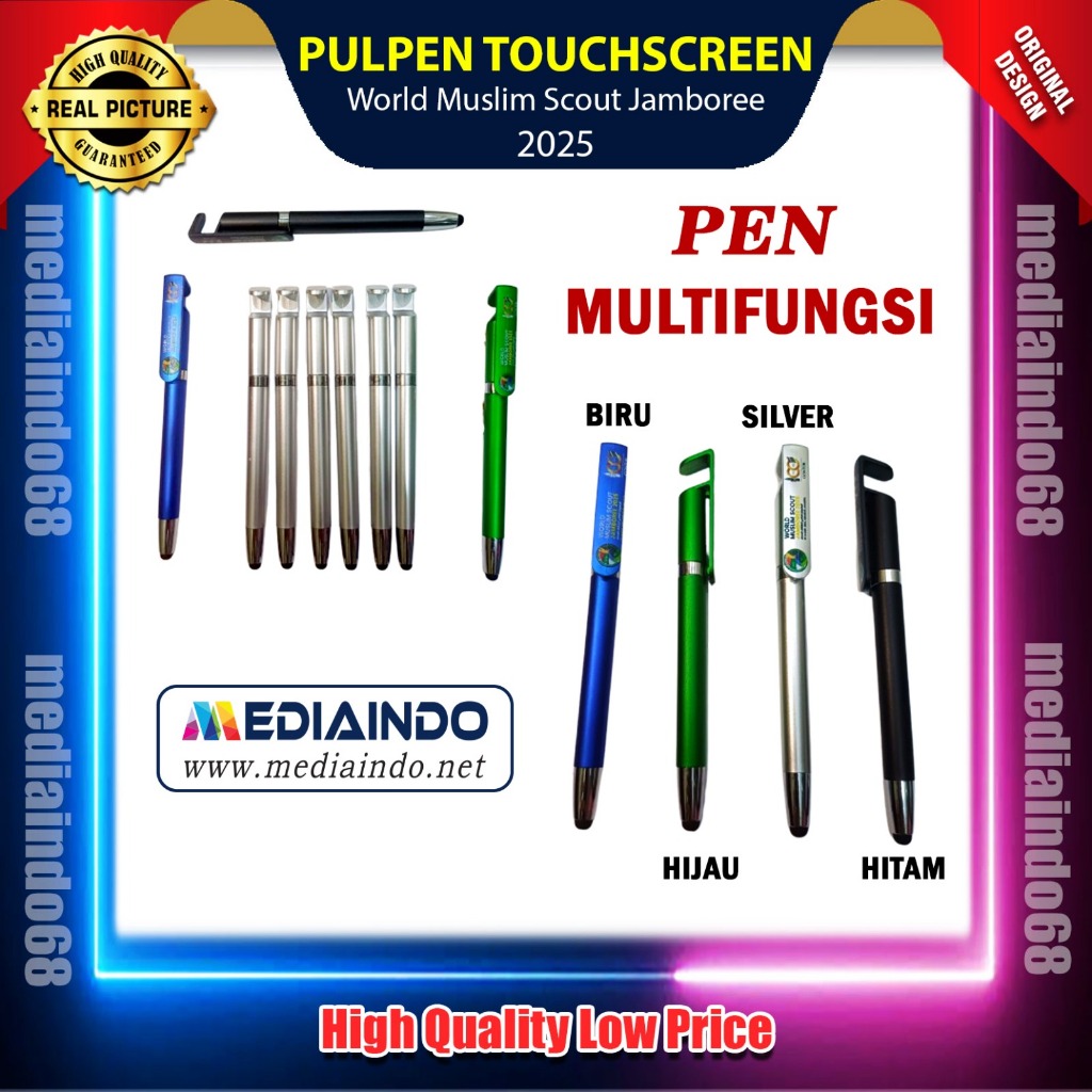 

PULPEN TOUCHSCREEN EDISI WORLD MUSLIM SCOUT JAMBOREE (WMSJ)