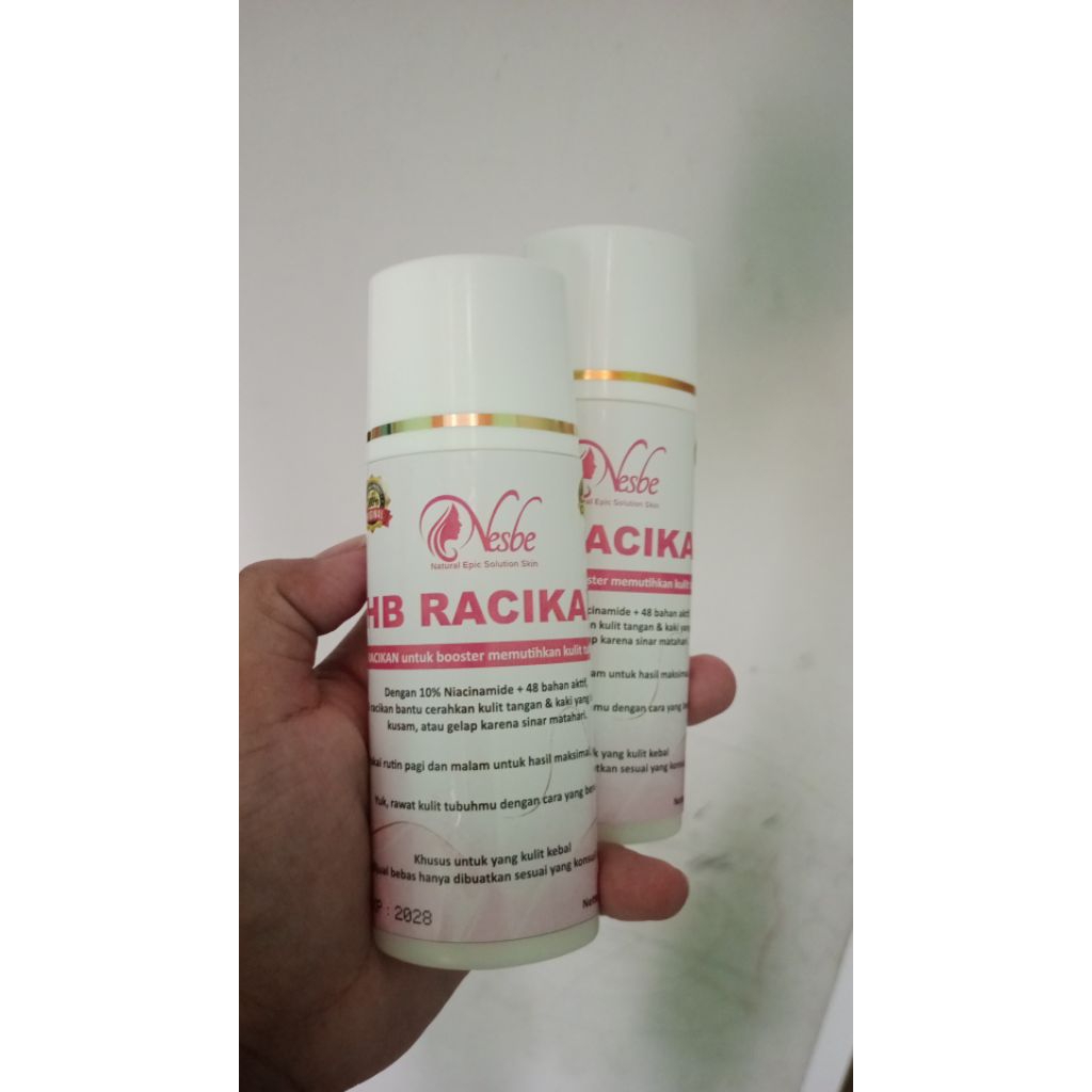 HB RACIKAN UNTUK KULIT BADAN SUSAH PUTIH