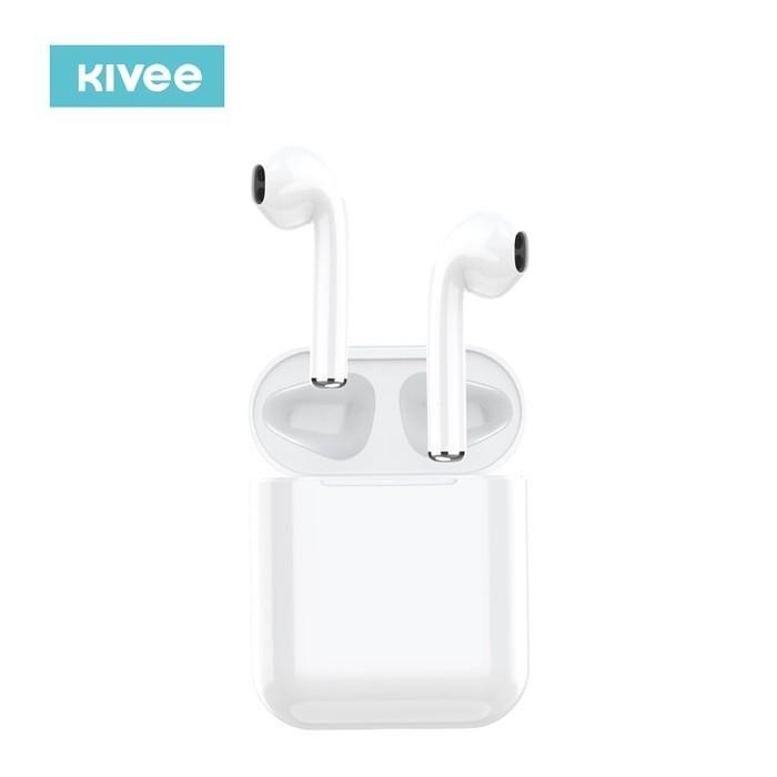 TWS Earphone Original Wireless KIVEE TW02C white