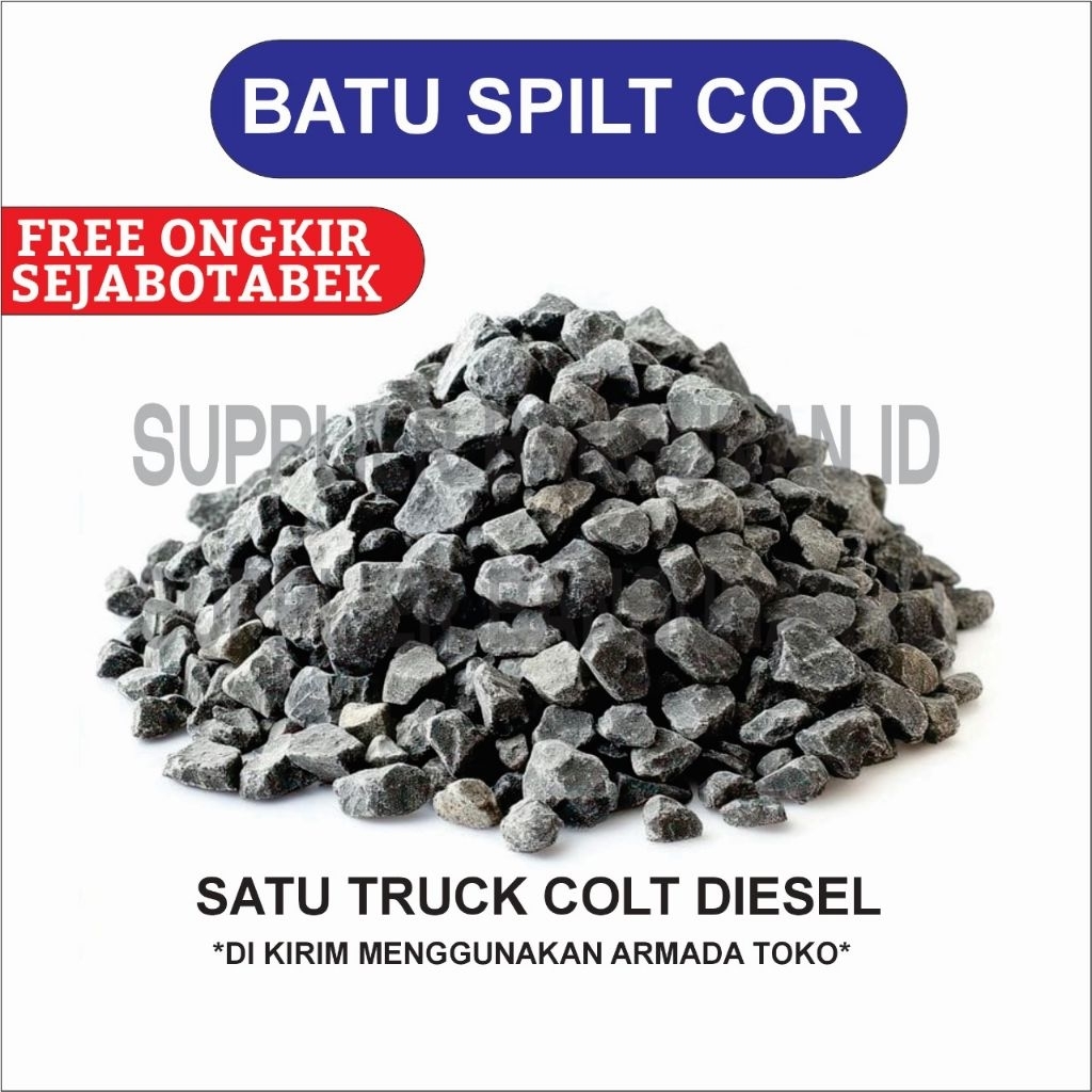 Batu split untuk cor beton(satu truck colt diesel)