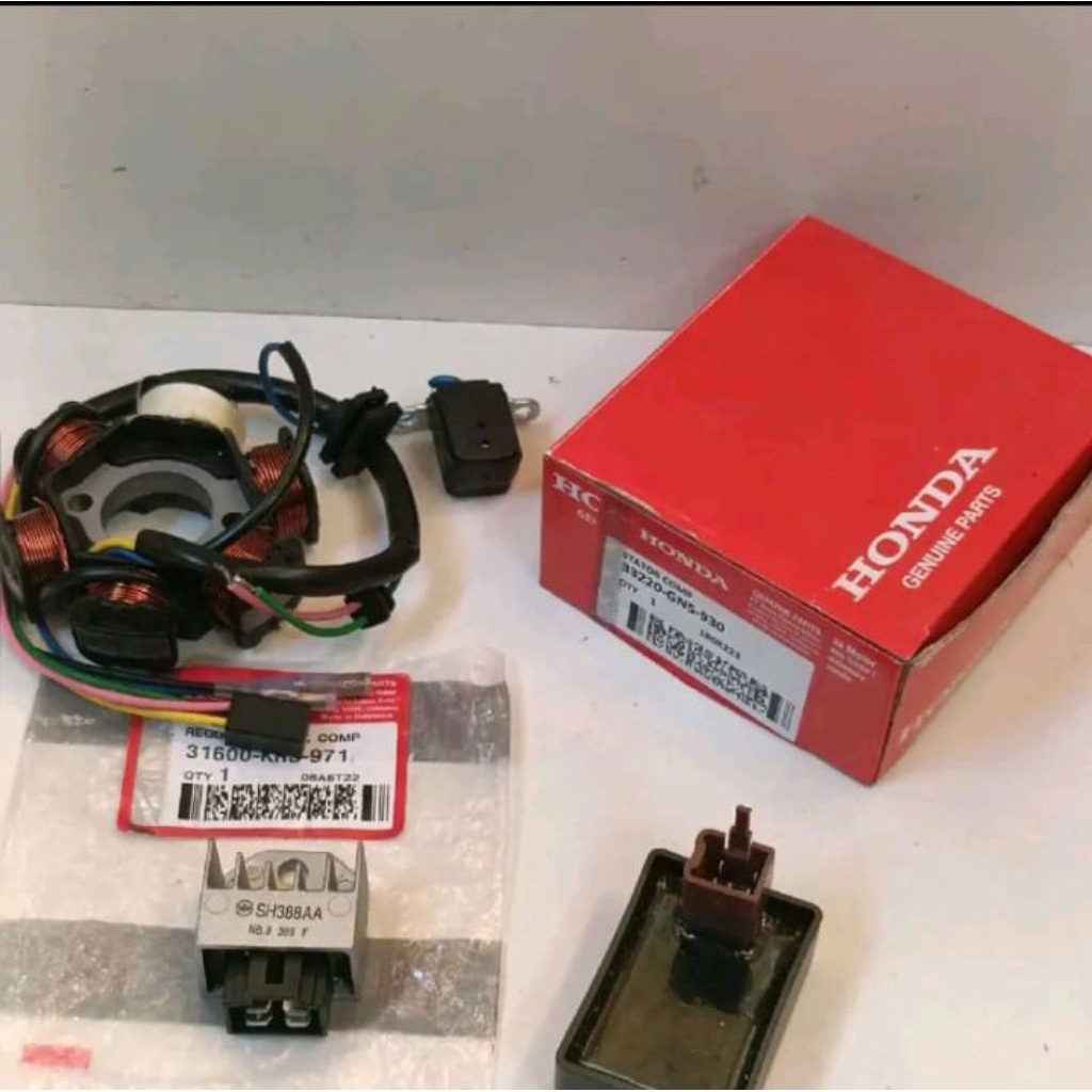 paket spul CDI KIPROK UNTUK MOTOR HONDA GRAND SUPRA LAMA
