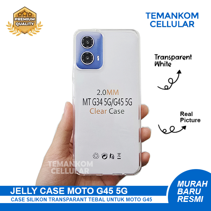 Case MOTO G45 5G MOTOROLA G45 jellycase casing HP jelly case kesing kasing untuk Hape android murah 