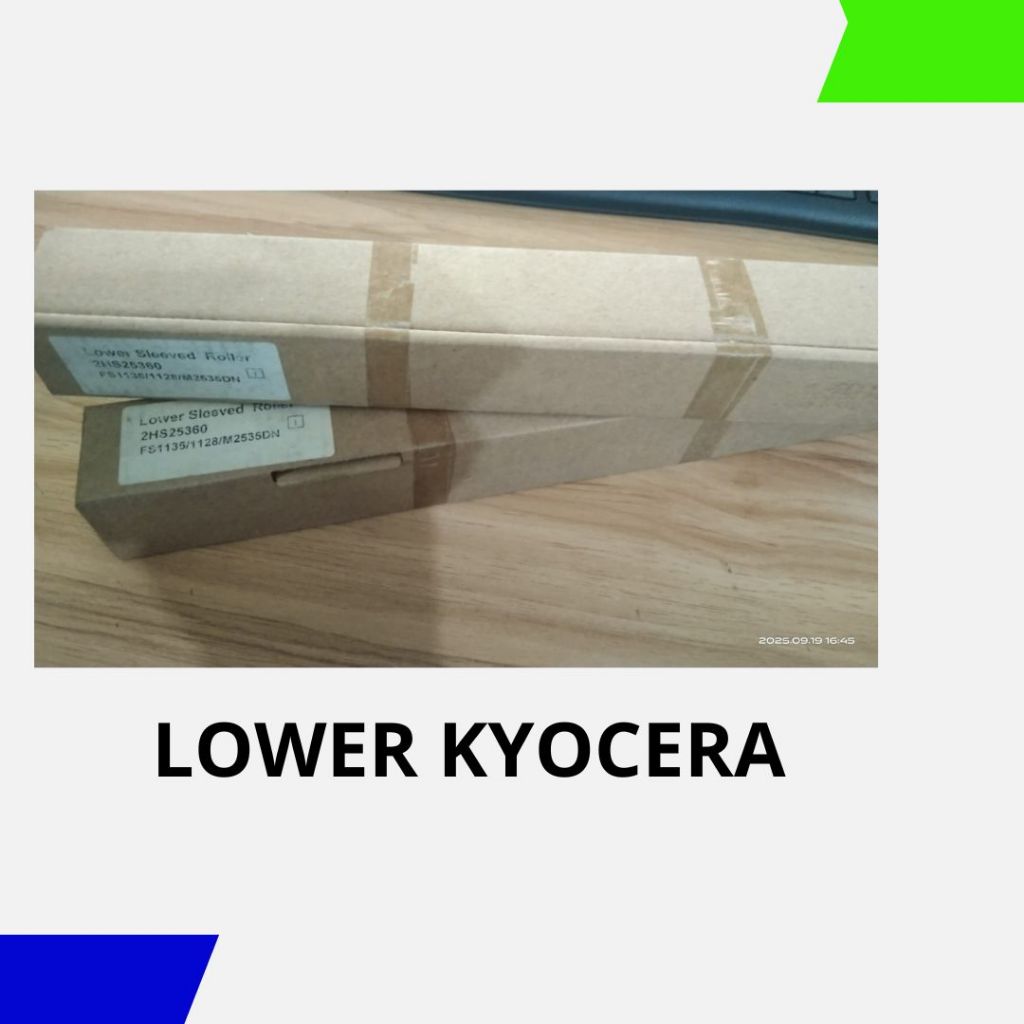 Lower Roller Kyocera M2535 / M2035 / M2530 Pressure Roller Sparepart Mesin Fotocopy