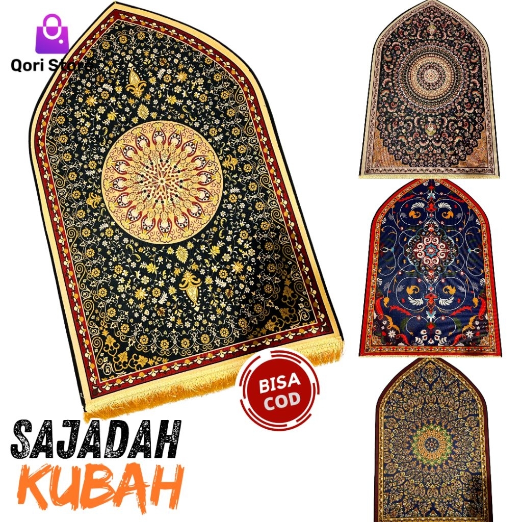 Qori Store - Sajadah Kubah / Sajadah Kubah Lembut / Sajadah Dewasa