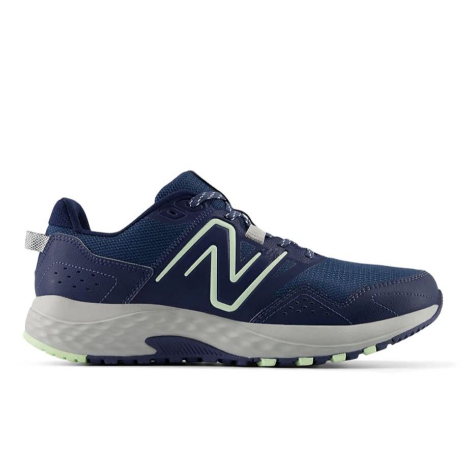 Sepatu Trail Running Pria NWBC 410v8 Navy White Original MT410CN8