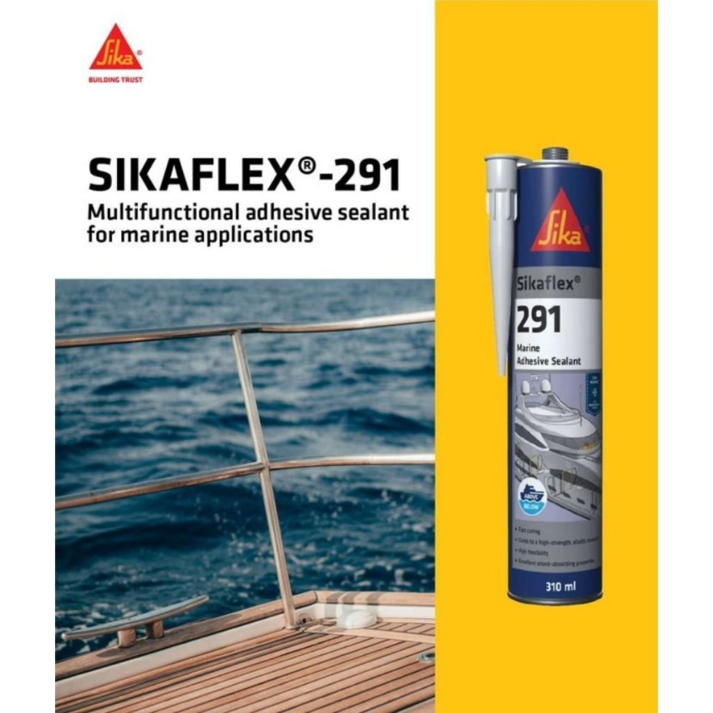 Sikaflex 291 Marine Adhesive Sealant Black / White 310ml