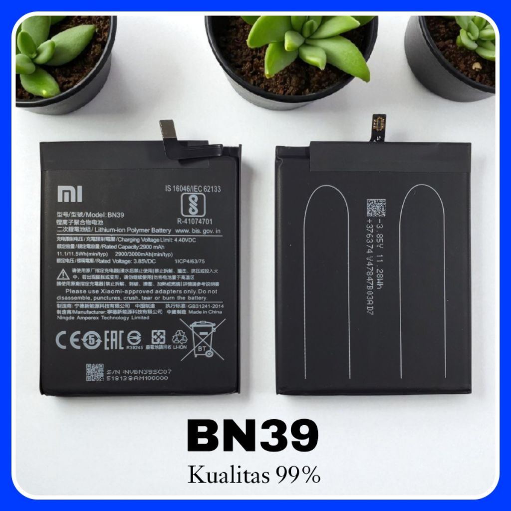 BATTERY XIAOMI MI PLAY BN39