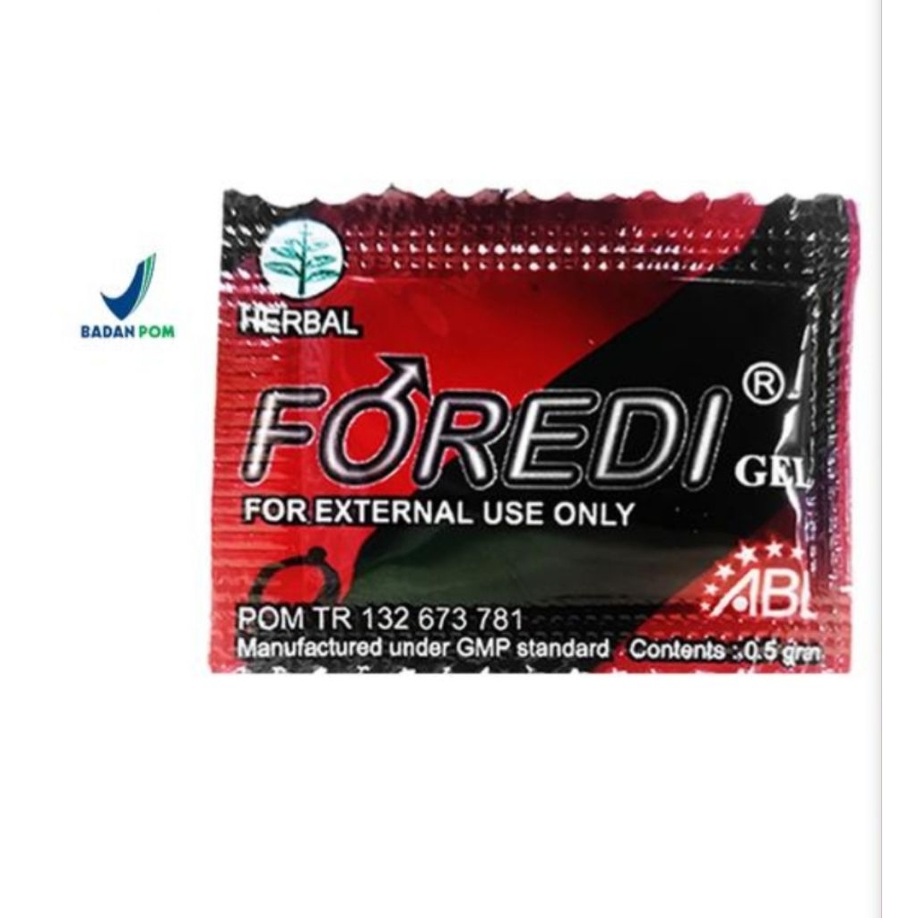 FOREDI GEL OLES 1SACHET ORIGINAL PT. ABE PRIVASI AMAN