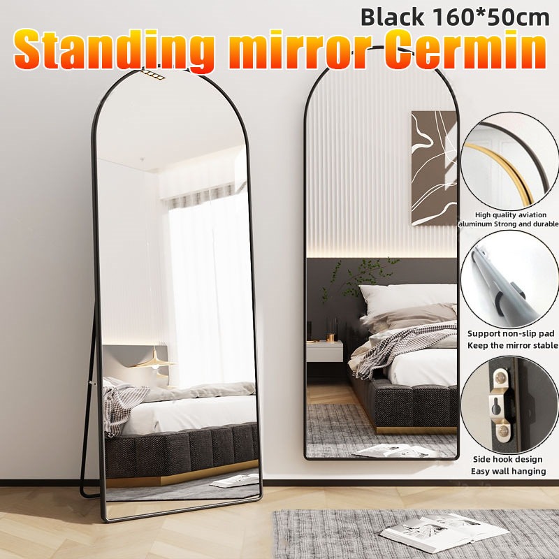 Standing mirror Cermin standing 160 X 50 CM Cermin Berdiri full body Kaca cermin gantung cermin aest