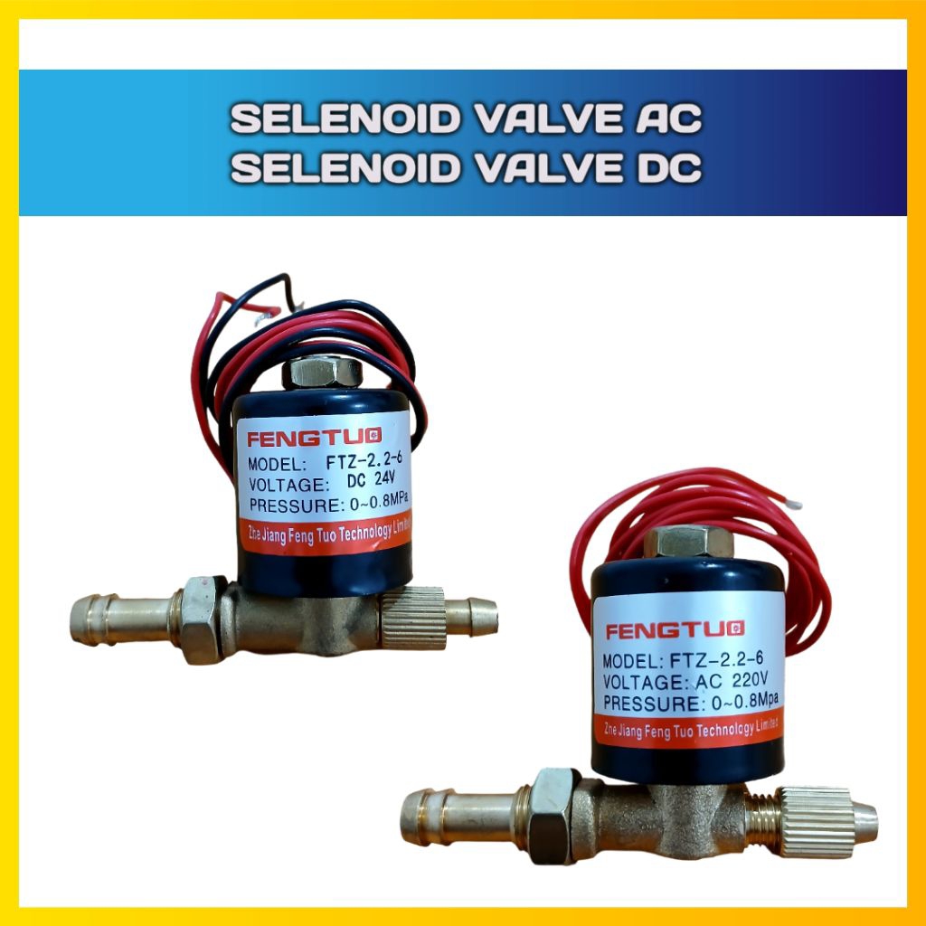 SELENOID VALVE AC 220V / SELENOID VALVE DC 24V