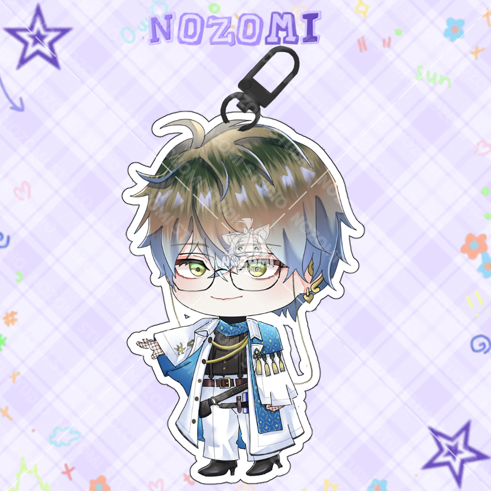 Ganci / Akrilik Standee / Wiggly Chibi VTUBER NIJISANJI IKE EVERLAND