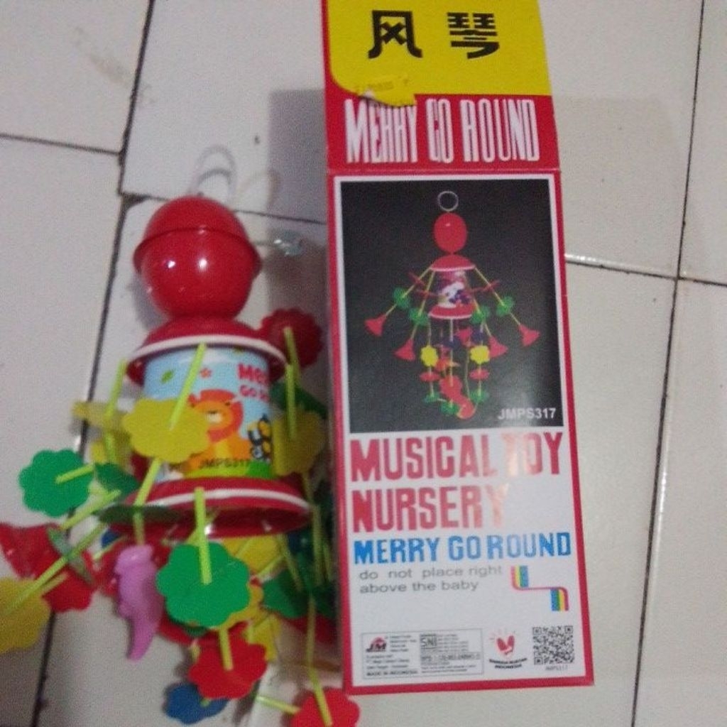 gerincingan baby umur 3 bulan