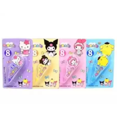 

GROSIR AF 058 TIPEX Roll 8M Karakter Lucu Correction Tape Students