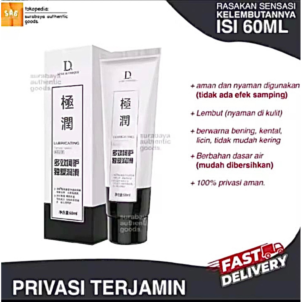 LUBRICANT GEL MINYAK PIJAT PELUMAS PEREDA NYERI ASLI