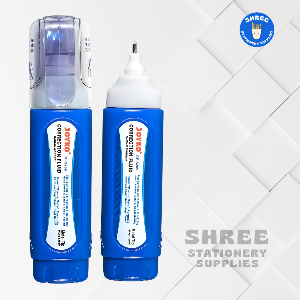 

Joyko Correction Fluid CF-S209 – Cairan Koreksi Cepat Kering | Shree Stationery Supplies - 1PCS