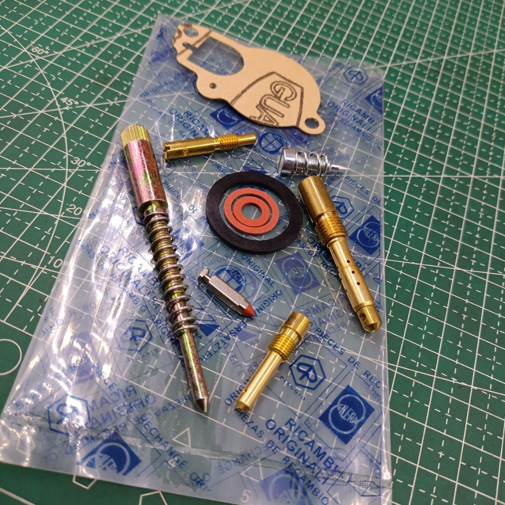 repair kit set spuyer karbu vespa super sprint high quality