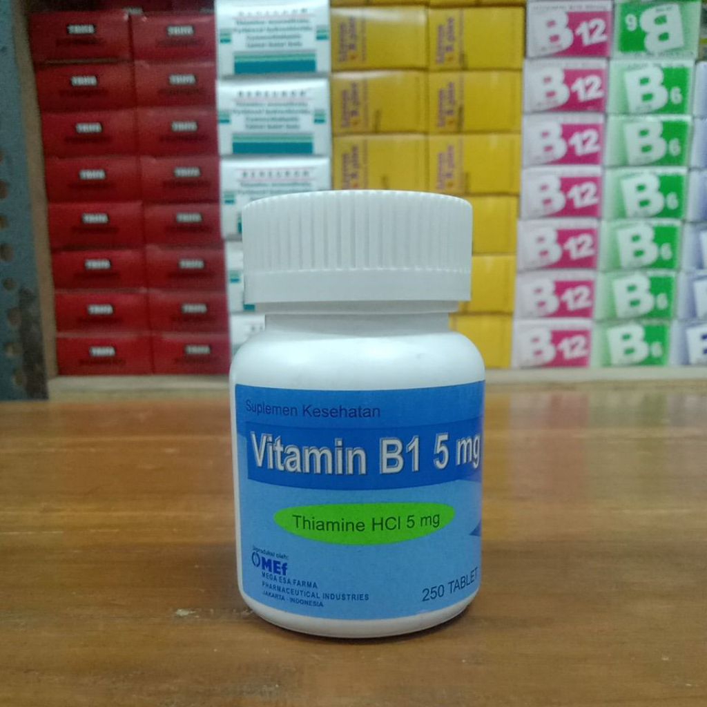 Vitamin B6 mef 1 pot / 1 botol isi 250 tablet