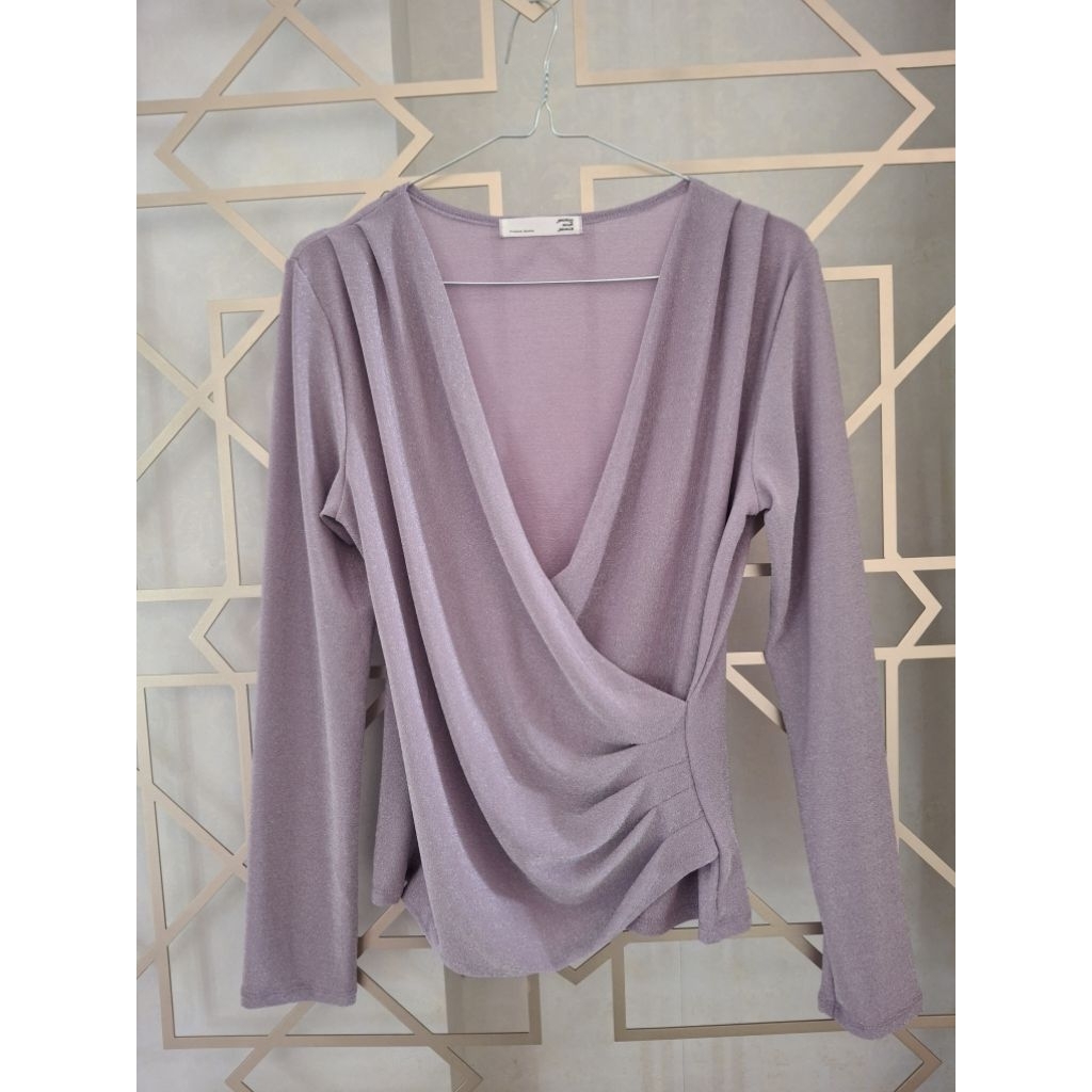 IVONE Blouse with Glitter || Blus Wanita || Blouse Wanita || Blouse Feminine || Party Blouse || Form