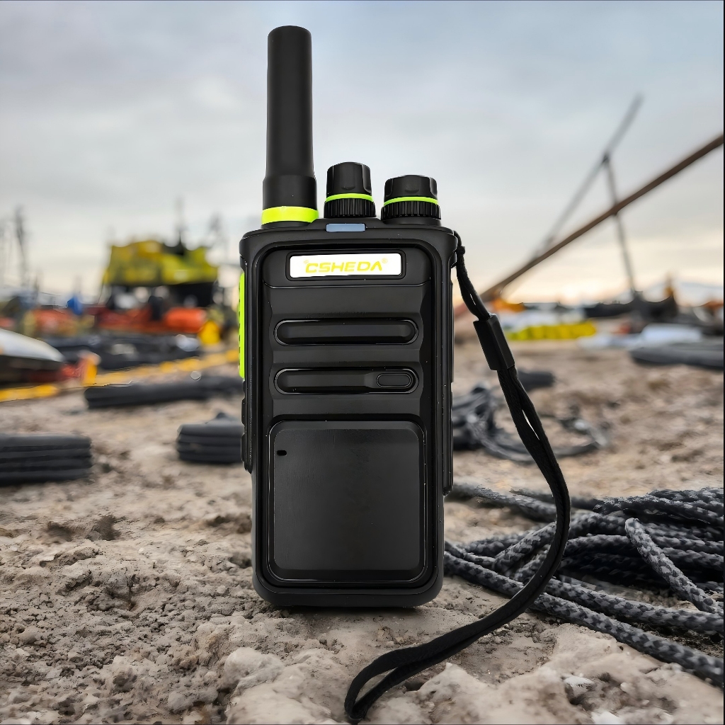 HT CSHEDA Handy Talkie Walkie Talkie Komunikasi UFH Walky Talky handy talky jarak jauh handy talkie