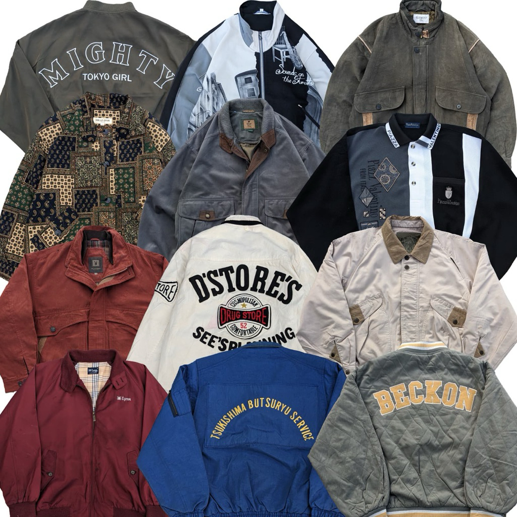 01. VINTAGE JACKET/JACKET VINTAGE/JAKET JADUL/HARRINGTON JACKET/WINDBREAKER JACKET/CASUAL JACKET