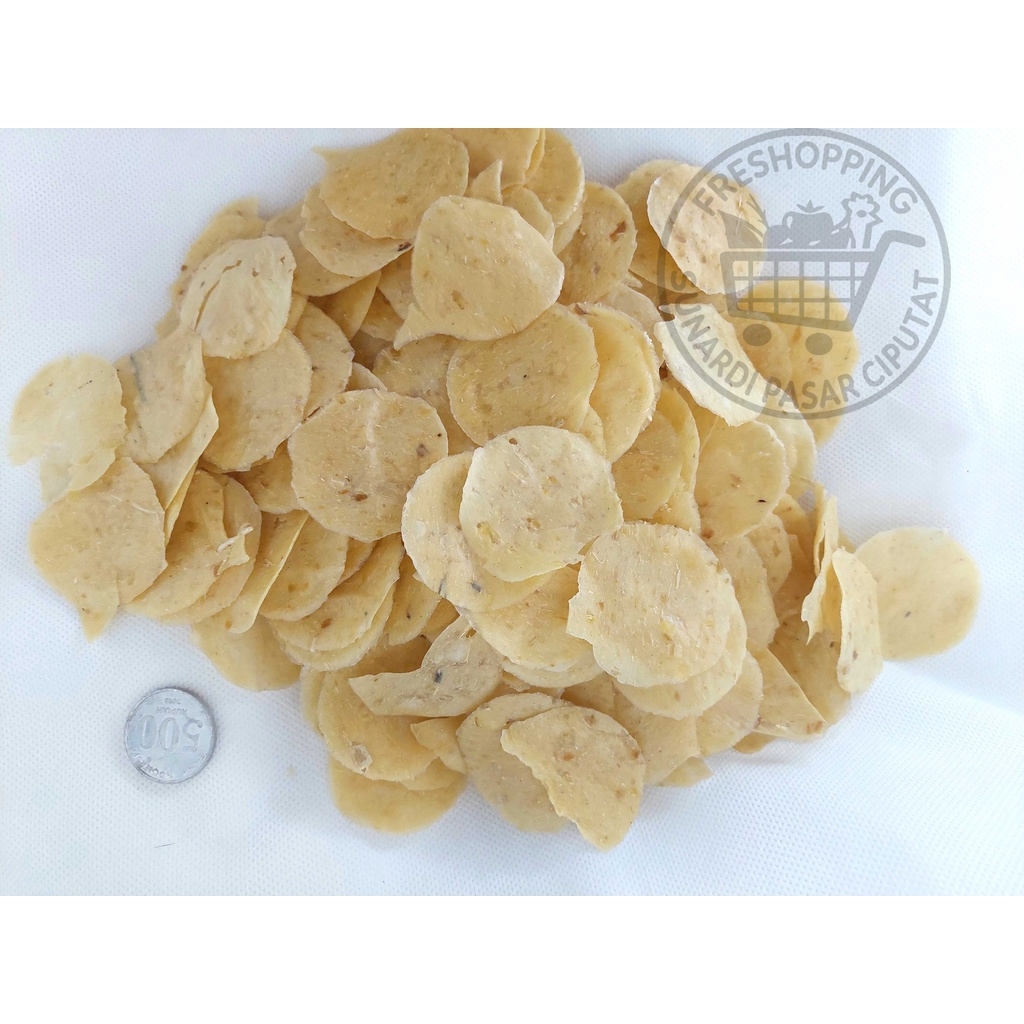 

Opak singkong Mentega (Mentah) 250 gram