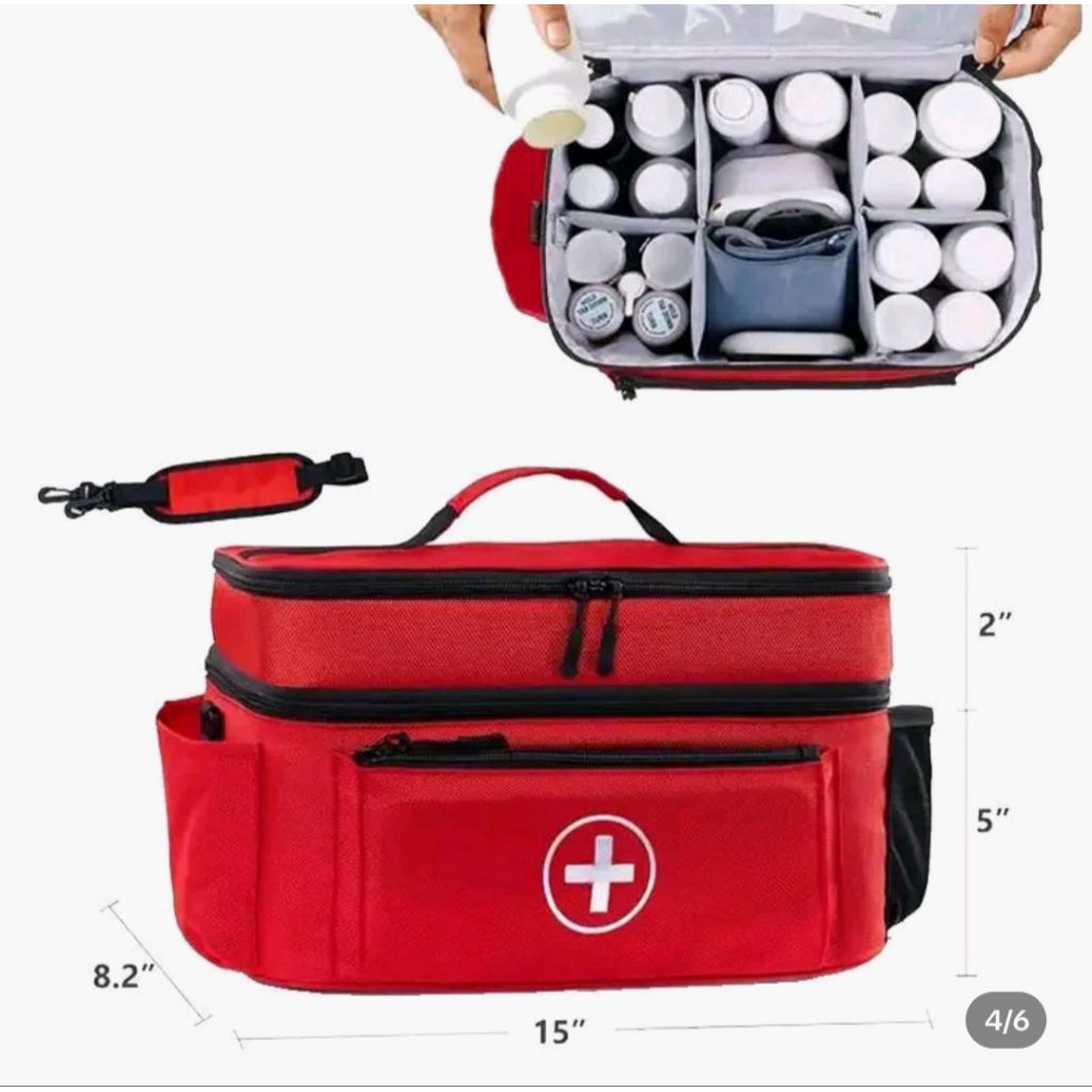 Tas perlengkapan medis, tas medis, tas P3k. tas Dokter