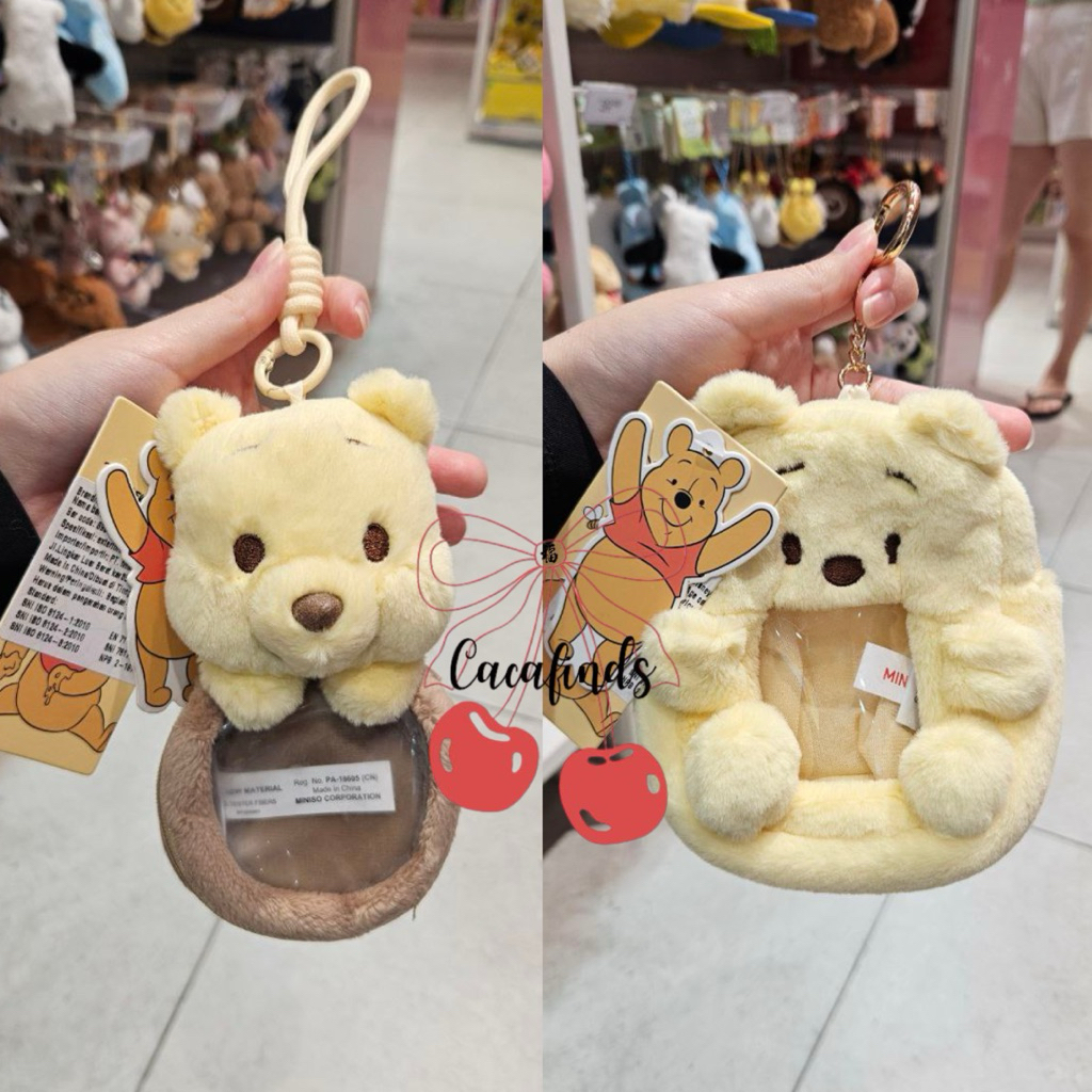 MINISO x Disney‼️Bag Pendant / Mini Ita Bag / Mini Pouch Plush / Gantungan Boneka Disney Winnie The 