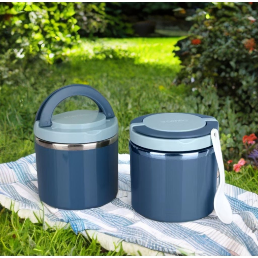 Ecentio Termos Sup  Tempat Sup Tahan panas  Mangkok Sup Anti Tumpah Ecentio